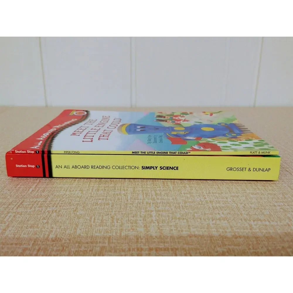 Simply Science (All Aboard Reading) HARDCOVER + Meet Little Engine PB -‎ Level 1